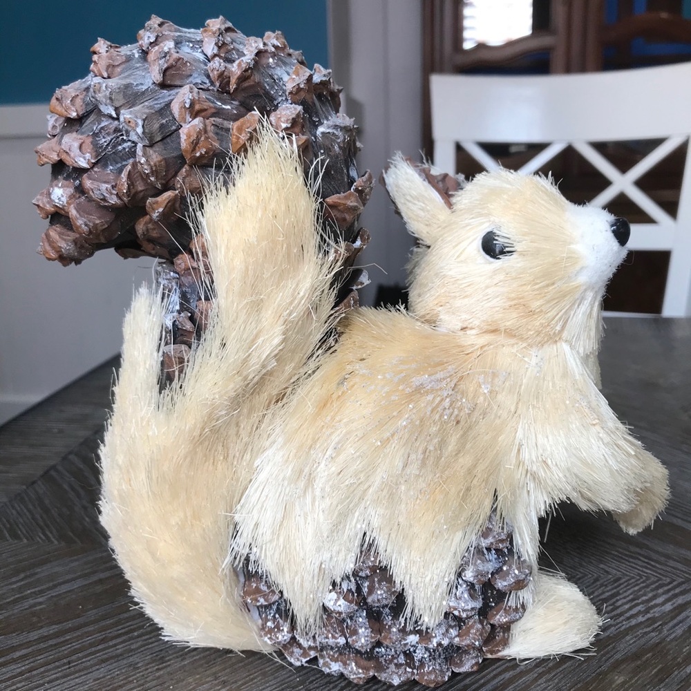 Pine Cone Christmas Squirrel